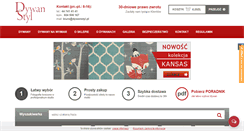 Desktop Screenshot of dywanstyl.pl